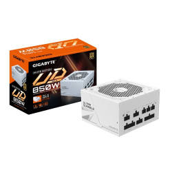 Gigabyte 850W GP-UD850GM PG5W 120mm 80+ Gold Biały
