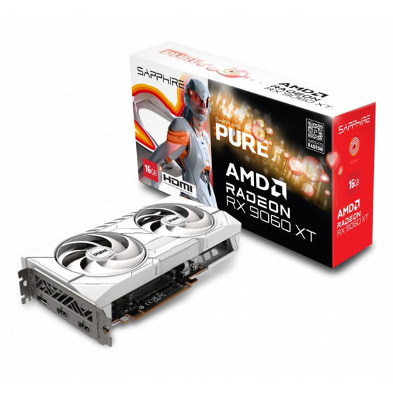 Sapphire Radeon RX 9060 XT Pure 16GB GDDR6