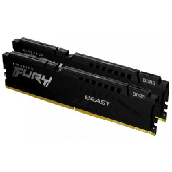 Kingston Dual 64GB (2x32GB) 6400MHz HyperX Fury Beast DDR5