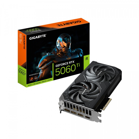 Gigabyte GeForce RTX 5060 Ti WindForce OC 8GB GDDR7