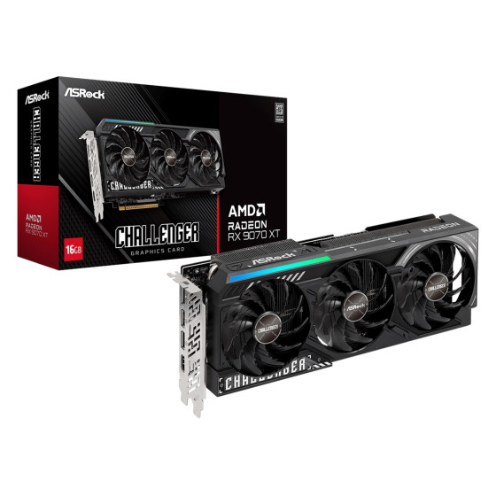 Asrock Challenger Radeon RX 9070 XT 16GB GDDR6