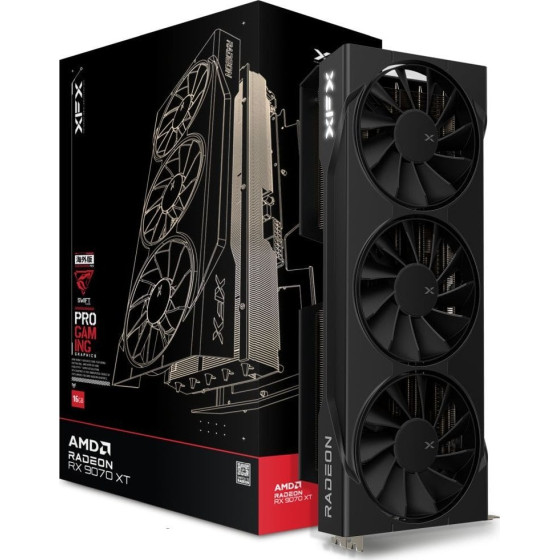 XFX AMD RADEON RX 9070 XT SWIFT OC Gaming 16GB