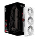XFX Radeon RX 9060 XT SWIFT OC Triple Fan Gaming White 16GB GDDR6