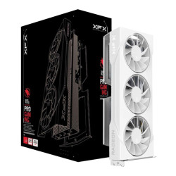 XFX Radeon RX 9060 XT SWIFT OC Triple Fan Gaming White 16GB GDDR6