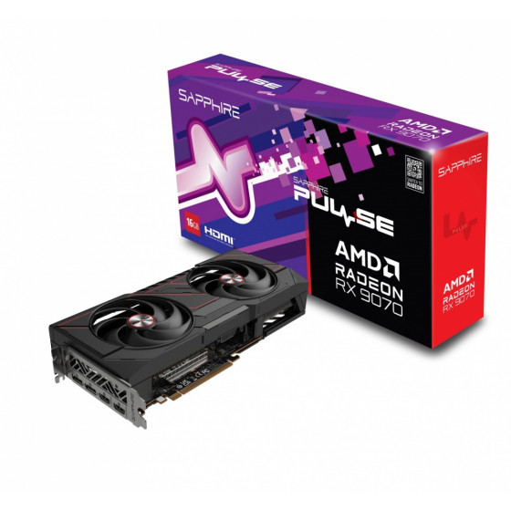 SAPPHIRE AMD RADEON RX 9070 PULSE OC 16GB