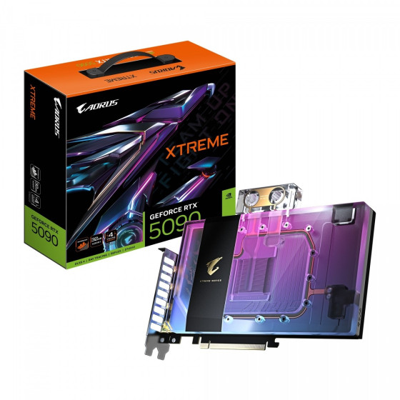 Gigabyte GeForce RTX 5090 AORUS XTREME WATERFORCE WB 32GB GDDR7